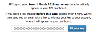 Beta Key Migration Form